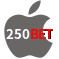 Aplicativo 250BET para iOS